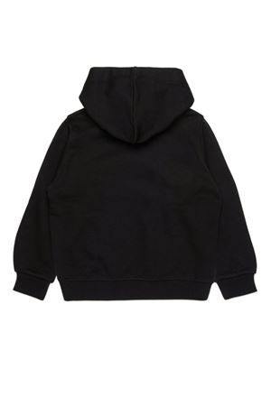 black cotton hoodie DIESEL KIDS | J02014KYAX3K900